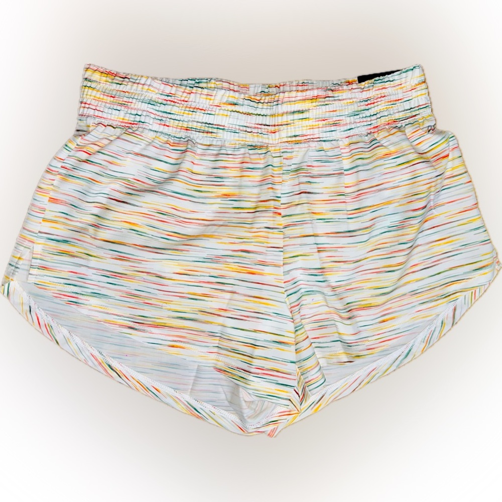 NWT DSG SZ various white/yellow/green/red running shorts W/built-in panty - Picture 3 of 6